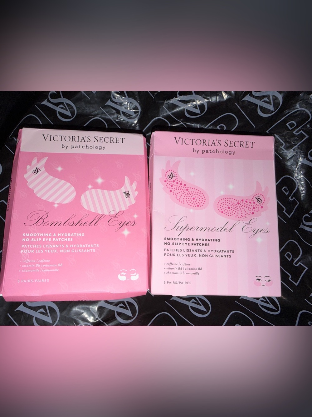 Victoria's Secret Pink Hydrating Supermodel and Bombshell Eye Patches